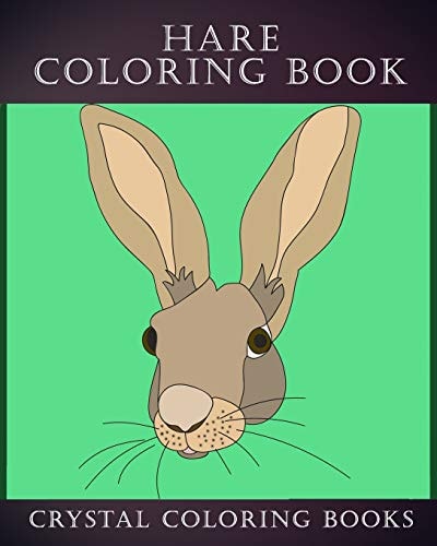 Hare Coloring Book 30 Simple Line Doodle Style Hare Drawings To Color. A Great Gift For Any Child Or Adults That Love Easy Hand Drawn Artwork.