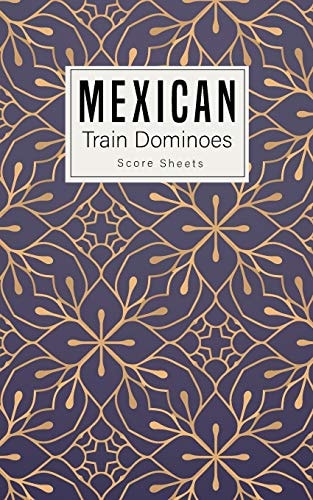 Mexican Train Dominoes Score Sheet Small Size Pads Were Great. Mexican Train Score Record Dominoes Scoring Game Record Level Keeper Book, Size 5x8 Inch