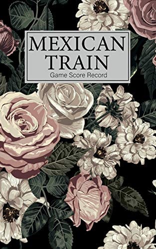 Mexican Train Game Score Record Small Size Mexican Train Score Sheets Perfect ScoreKeeping Sheet Book Sectioned Tally Scoresheets Family Or Competitive Play Large Size 5x8 Inch