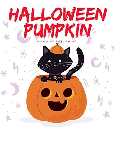 Halloween Pumpkin Coloring Book, Trick Or Treat Drawing for Kids Children Boys Girls