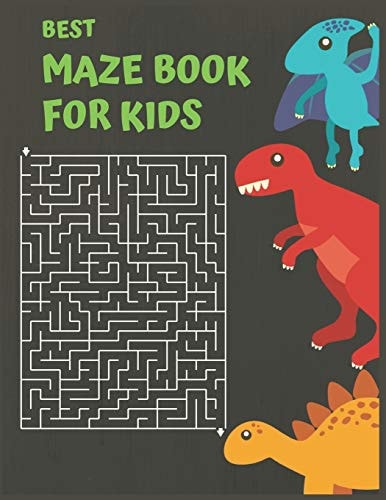 Best Maze Book for Kids Fun and Challenging Mazes for Kids 8-12, Amazing Maze Activity Book for Kids