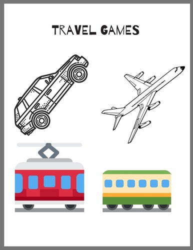 Travel Games Travel Games Book, Over 5 Games, [8. 5 In. X 11 In. ]