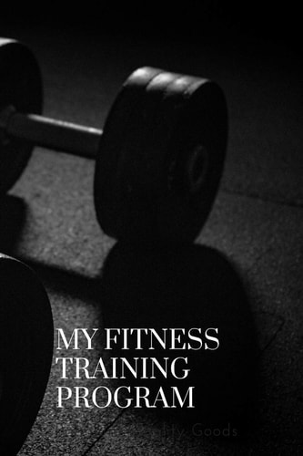 My Fitness Training Program Detailed Chart for Logging Your Daily Fitness Training; Soft Cover, 125 Pages of 6 X 9 Inch Paper. Check Out the "Look Inside" Button on the Cover Image!