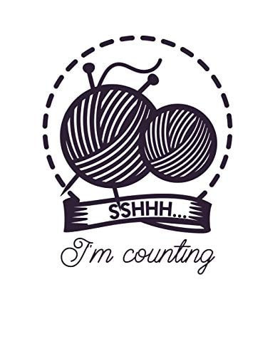 SSHHH... I'm Counting Knitting Graph Paper 2:3 & 4:5 Ratio