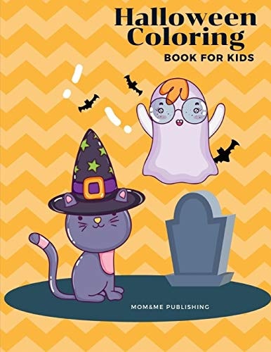 Halloween Coloring Book for Kids A Coloring Book for Adults Featuring Beautiful and Variety Character Ghosts