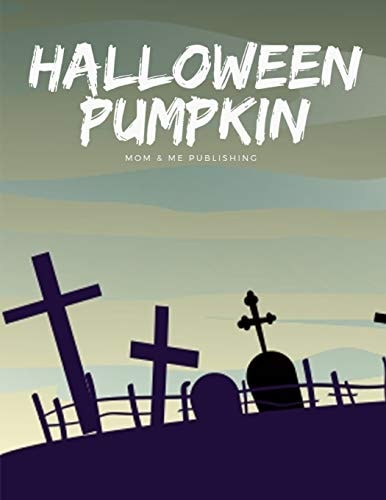 Halloween Pumpkin Coloring Book with Horror Image for Adult to Express Imaginary and Release Stress, Improve Relaxation