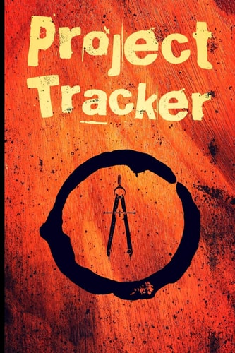 Project Tracker Faux Vintage Distressed Cover Design