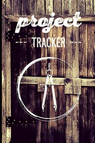 Project Tracker Faux Vintage Distressed Cover Design