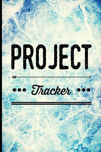Project Tracker Faux Vintage Distressed Cover Design