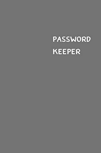 Password Keeper Size (6 X 9 Inches) - 100 Pages - Fossil Cover: Keep Your Usernames, Passwords, Social Info, Web Addresses and Security Questions in One. So Easy & Organized