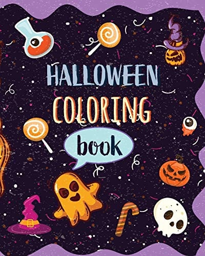 Halloween Coloring BOOk Fun For All Ages!