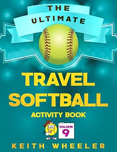 Travel Softball Activity Book Road Trip Activities and Travel Games for Kids & Teens on the Go