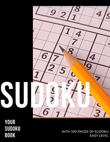 Sudoku-Black and White October 2019-Black and White Cover-Easy Level
