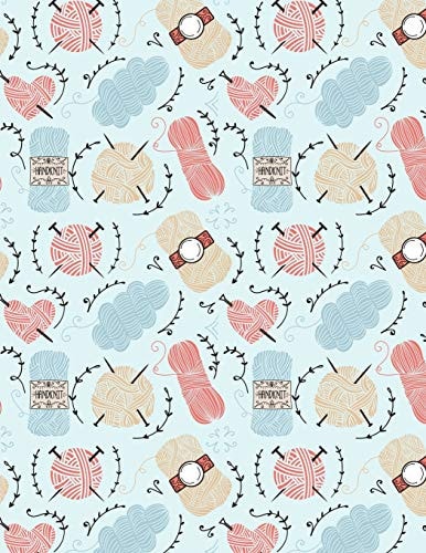 Knitting Graph Paper 8.5" X 11" 200 Pages 2:3 & 4:5 Ratio