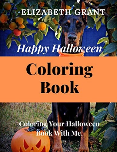 Happy Halloween Coloring Book Coloring Your Halloween Book With Me.