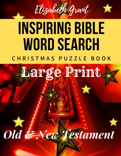 Inspiring Bible Word Search Christmas Puzzle Book (Large Print)
