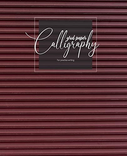 Calligraphy Grid Paper For Practice Writing Calligraphy Paper Sheets Alphabets Practice Hand Writing, Dot Grid, for Beginners