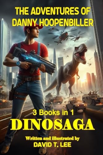 DinoSaga (The Adventures of Danny Hoopenbiller) A Collection of 3 Chapter Books Previously Published by David T. Lee at Age 9, 10 and 12 (55,000 Words).