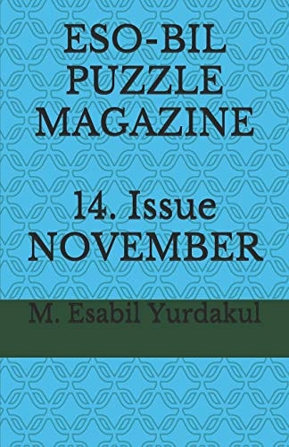 ESO-BIL PUZZLE MAGAZINE 14. Issue NOVEMBER 2019