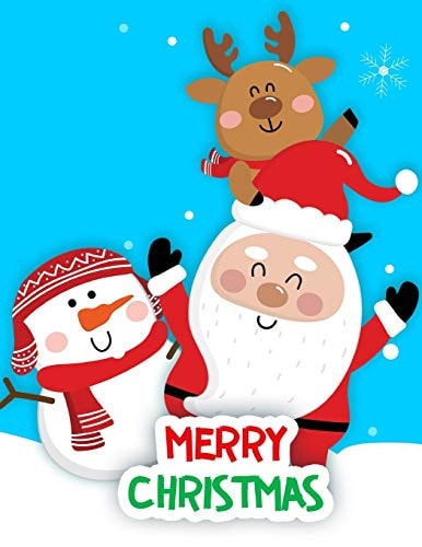 Merry Christmas Coloring Book