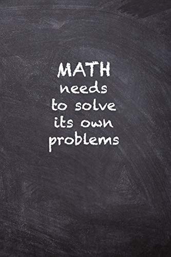 Math Needs to Solve Its Own Problems