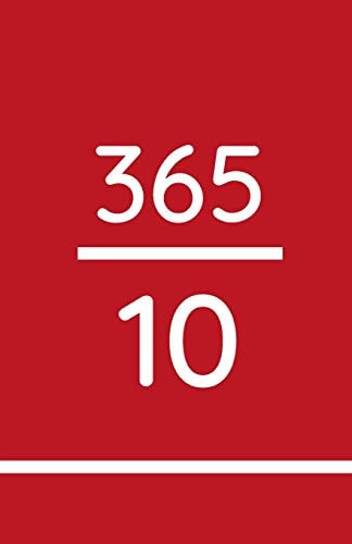 365/10 10 Minutes a Day (red)