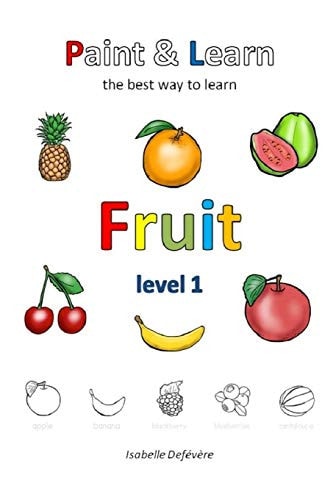 Paint & Learn Fruit (level 1)