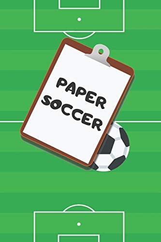 Paper Soccer Traditional Pen and Paper Strategy Game for Kids, Teens and Adults