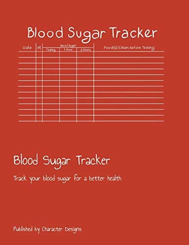 Blood Sugar Tracker Track Your Blood Sugar for a Better Health