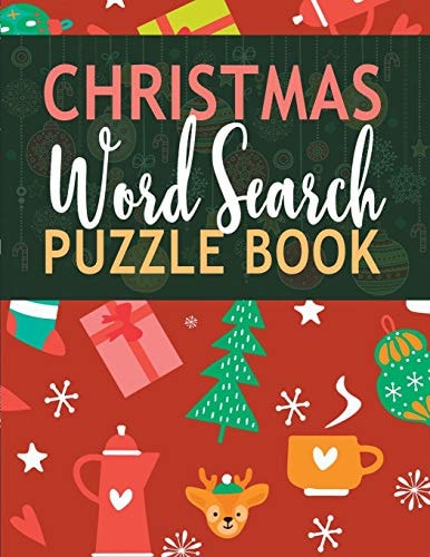 Christmas Word Search Puzzle Book A Wonderful Activity Book For Creative Minds