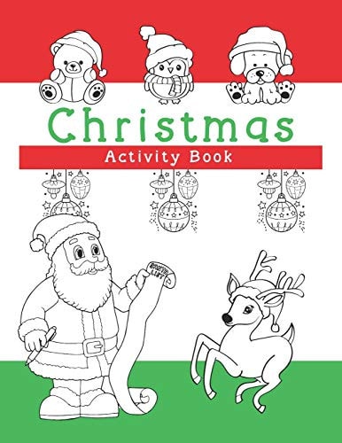 Christmas Activity Book For Children Ages 8 to 12 - Keepsake for Parents Or Grandparents