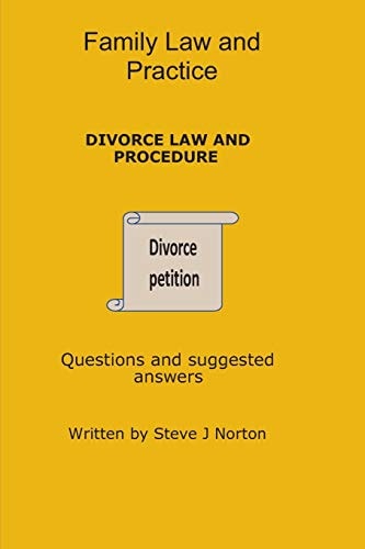 Family Law and Practice Divorce Law and Procedure