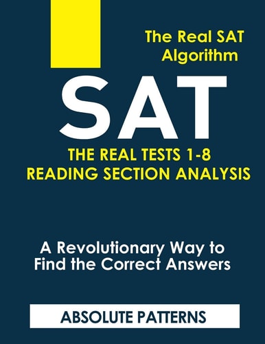 Sat the Real Tests 1-8 Reading Section Analysis