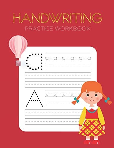 Handwriting Practice Workbook Alphabet Handwriting Letter Tracing Book for Preschool, Pre K, Kindergarten and Kids Ages 3-5