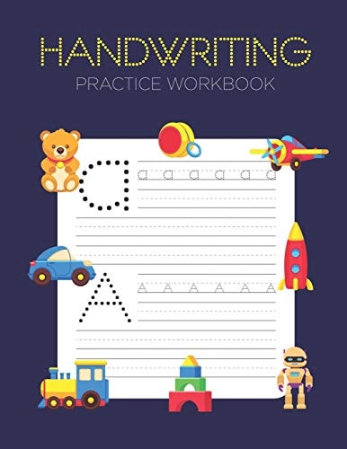 Handwriting Practice Workbook Alphabet Handwriting Letter Tracing Book for Preschool, Pre K, Kindergarten and Kids Ages 3-5