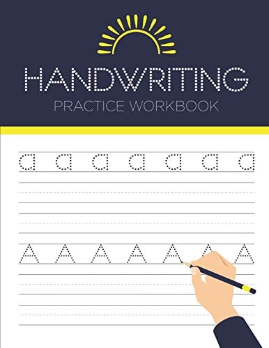 Handwriting Practice Workbook Alphabet Handwriting Letter Tracing Book for Preschool, Pre K, Kindergarten and Kids Ages 3-5