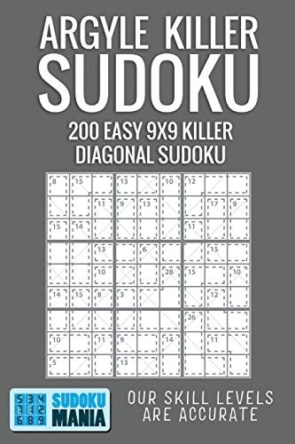 Argyle Killer Sudoku 200 Easy 9x9 Killer Diagonal Sudoku