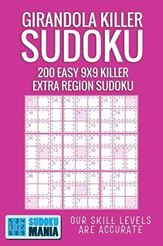 Girandola Killer Sudoku 200 Easy 9x9 Killer Extra Region Sudoku