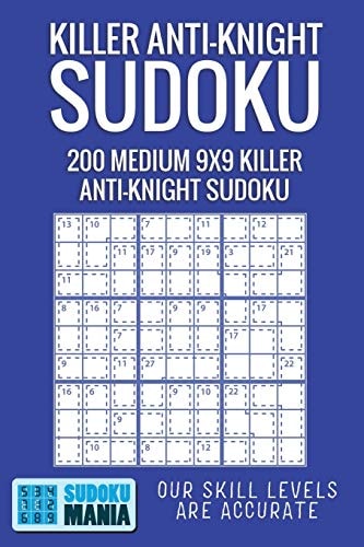 Killer Anti-Knight Sudoku 200 Medium 9x9 Killer Anti-Knight Sudoku