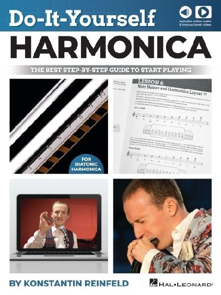 Do-It-Yourself Harmonica: The Best Step-By-Step Guide to Start Playing - Book with Online Audio and Instructional Videos