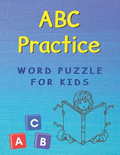 ABC Practice Handwriting Practice Paper - Word Search Puzzle - for Kids