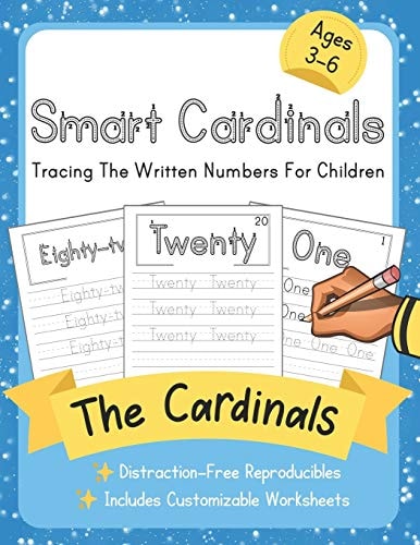 Smart Cardinals Smart Word Tracing For Children. Distraction-Free Reproducibles for Teachers, Parents and Homeschooling