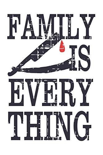 Family Is Everything Ganster Quote For Families Perfect For Gifts, Birthdays Or Christmas White 6x9