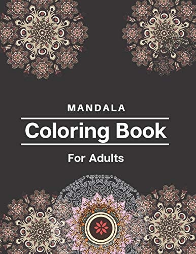 Mandala Coloring Book For Adults 50 Stress Relieving Mandala Designs for Adult Relaxation