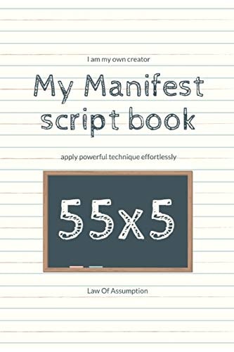 My Manifest Script Book 55x5