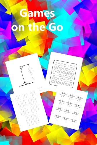 Games on the Go Puzzle Book with Pencil and Paper Games to Keep Everybody Happy on Those Long Journeys Or Wet Afternoons. Full Instructions Included