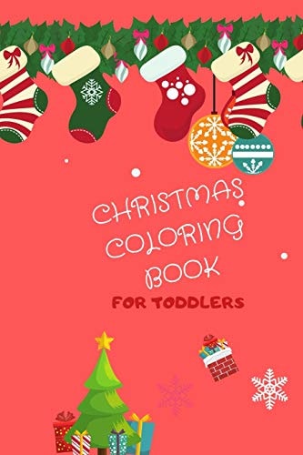 Christmas Coloring Book For Toddlers Simple Christmas Holiday Sketches For Kids