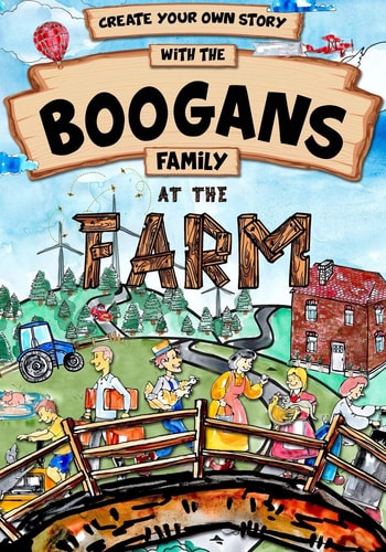 Create Your Own Story With The Boogans Family Country Life and Animals - Story Book for Young Childrens