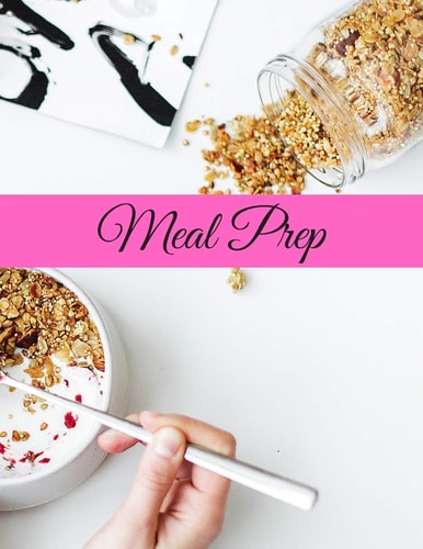 Meal Prep Over 100 Pages of Writing. Delicious Recipes - Vegan, Vegan, Paleo, Gluten Free, Dairy Free and More - For Life