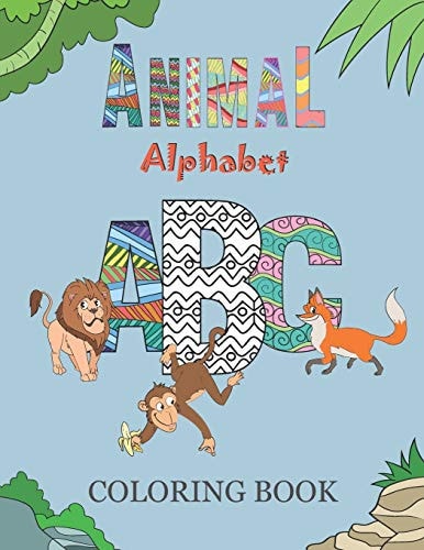 Animal Alphabet Coloring Book - ABC's